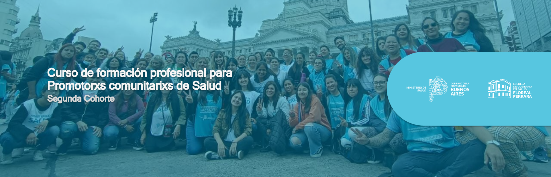 Curso de formación profesional para Promotorxs comunitarixs de Salud - Segunda Cohorte 