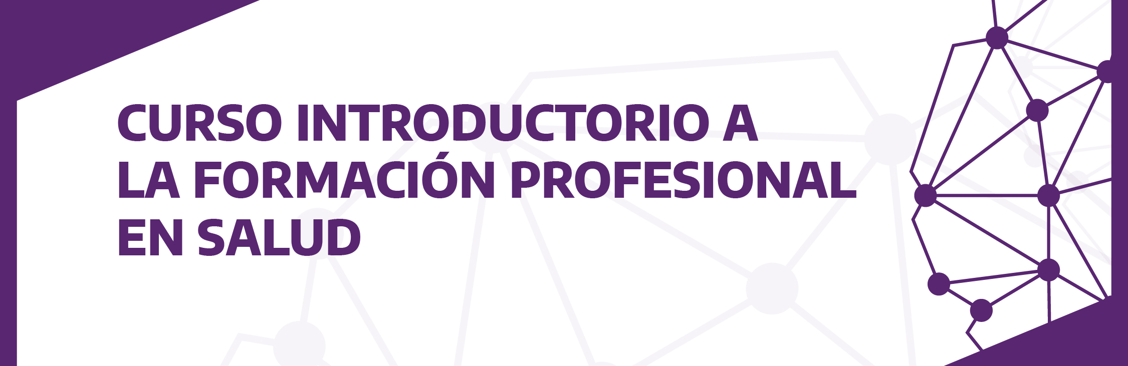 Curso introductorio a la Formación Profesional en Salud - 6ta cohorte