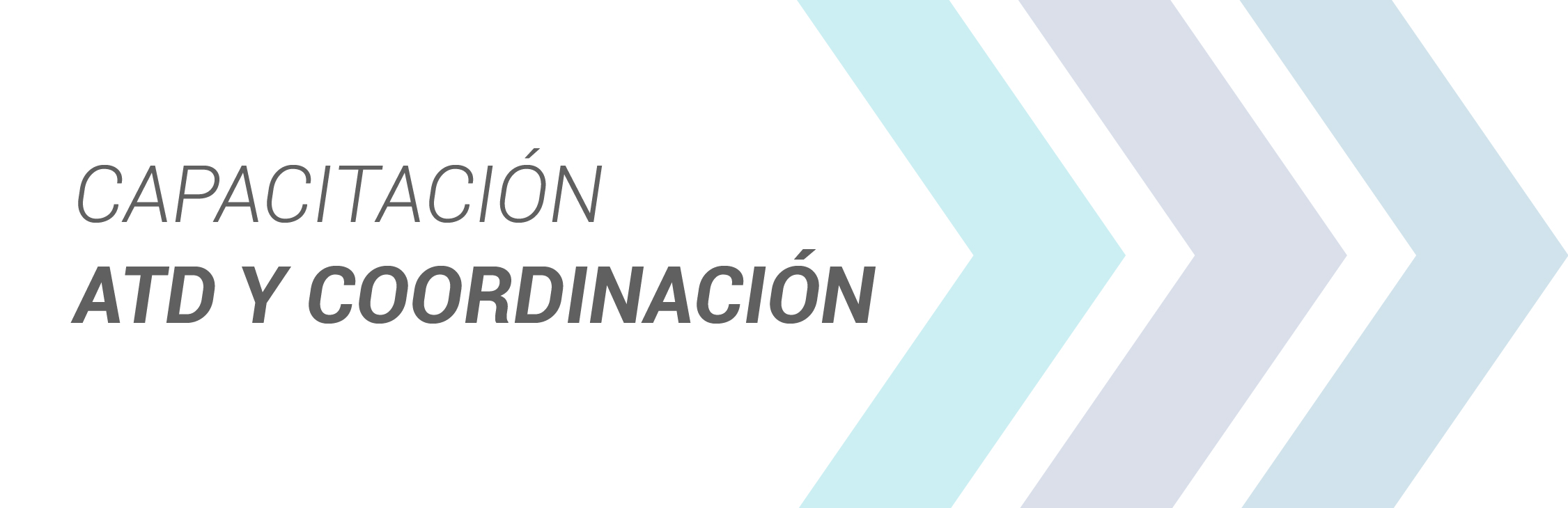 Capacitación ATD y Coordinación