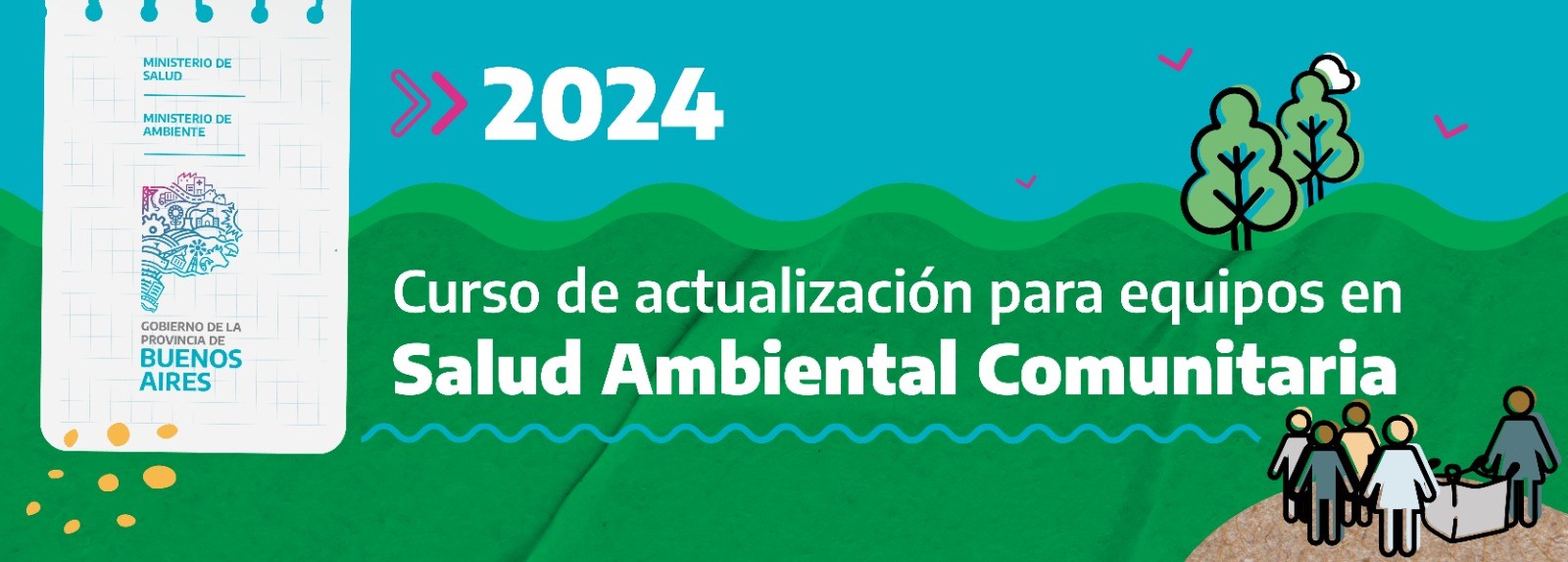 Curso de actualización para equipos en Salud Ambiental Comunitaria 2024