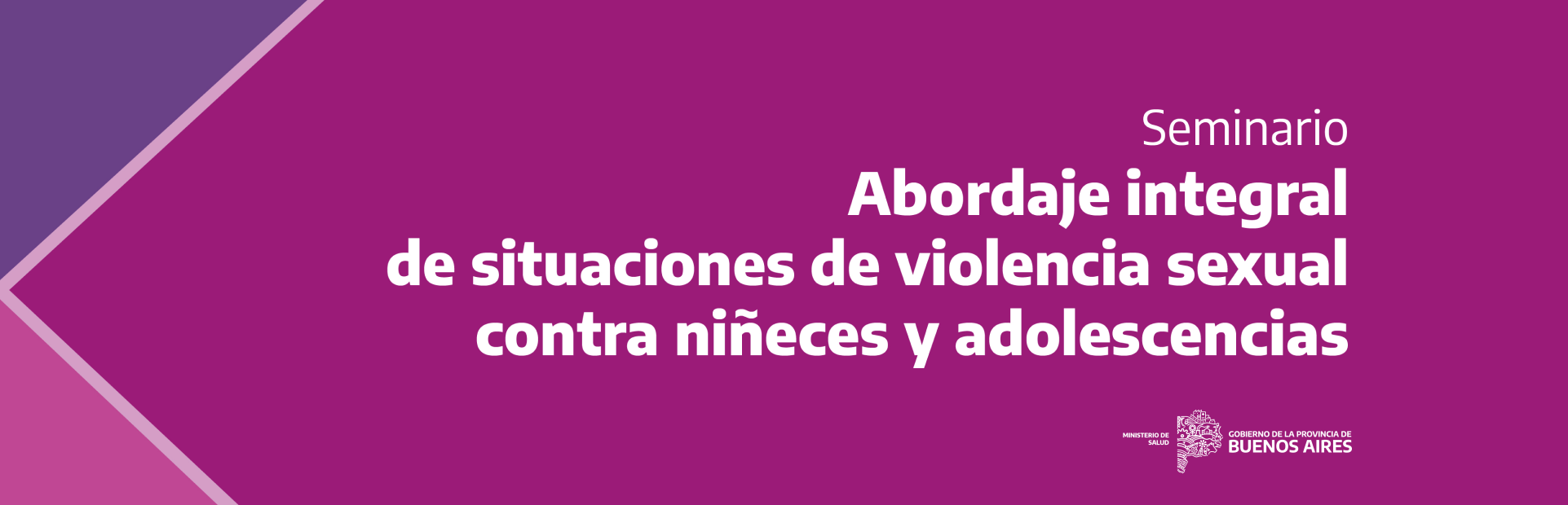  Seminario de Abordaje integral de situaciones de violencia sexual contra niñeces y adolescencias 2025